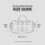 24-Inch Rugged Leather Weekend Duffle Bag, Multi-Pocket Holdall, Dark Cocoa Brown - Image 4