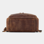 Kleos Full-Grain Leather Laptop Backpack, Brown, 15‑Inch - Image 5